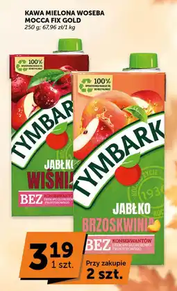 Groszek Tymbark Jabłko Brzoskwinia oferta