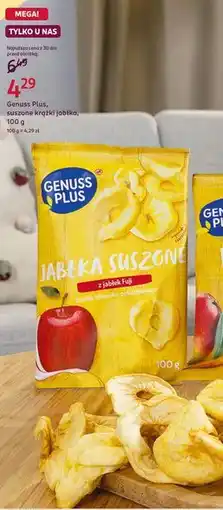 Rossmann Genuss Plus suszone krążki jabłka oferta
