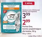 Rossmann Purina One, karma uzupełniająca dla kotów oferta
