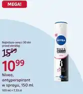 Rossmann Nivea, antyperspirant w sprayu oferta