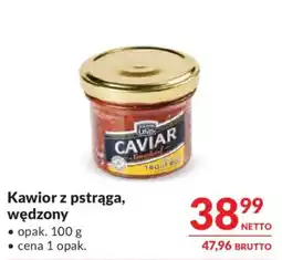 Makro Kawior z pstraga, wędzony oferta
