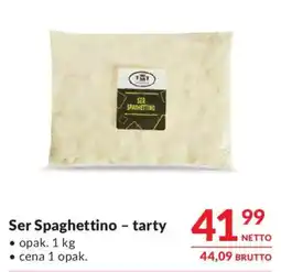 Makro Ser Spaghettino - tarty oferta