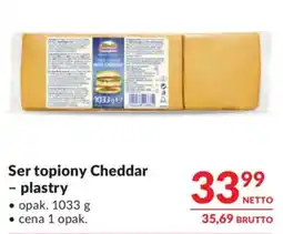 Makro Ser topiony Cheddar oferta