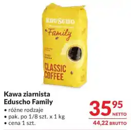 Makro Kawa ziarnista Eduscho Family oferta