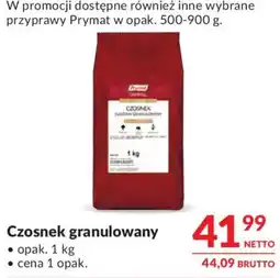 Makro Czosnek granulowany Prymat oferta
