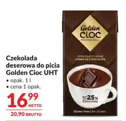 Makro Czekolada deserowa do picia Golden Cioc UHT oferta