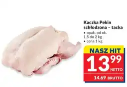 Makro Kaczka Pekin schłodzona - tacka oferta