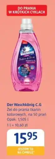 dm drogerie markt Der Waschkönig C.G Żel do prania tkanin kolorowych oferta