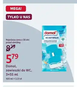 Rossmann Zawieszki do WC Domol 3-pak oferta