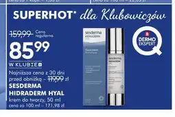 SuperPharm Krem do twarzy Hidraderm Hyal Sesderma oferta