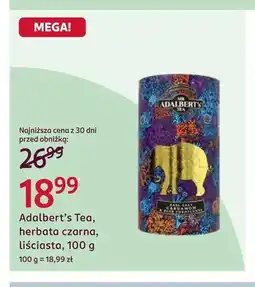 Rossmann Herbata czarna liściasta Adalbert's Tea oferta