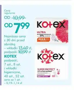 SuperPharm Podpaski Kotex oferta