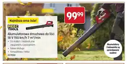 Jula Akumulatorowa dmuchawa do liści Meec Tools oferta