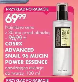 SuperPharm Nawilżająca esencja do twarzy Advanced Snail 96 Mucin Power Essence Cosrx oferta