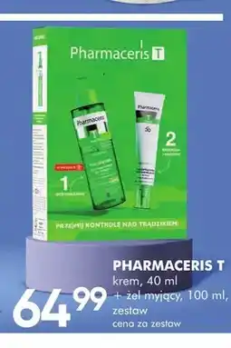 SuperPharm Zestaw krem Pharmaceris T + żel myjący Pharmaceris oferta