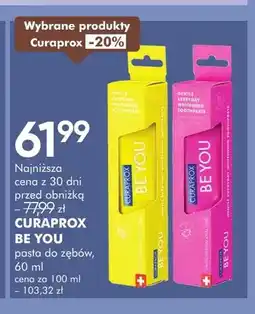 SuperPharm Pasta do zębów Curaprox Be You oferta