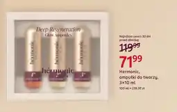 Rossmann Ampułki do twarzy Hermonic oferta