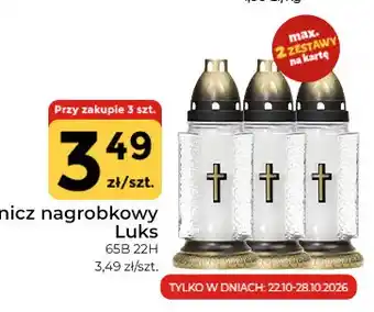 Znicz nagrobkowy Luks 65B 22H