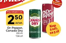 Społem Częstochowa Napój gazowany Canada Dry oferta