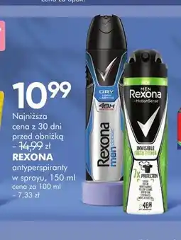 SuperPharm Antyperspirant w sprayu Rexona Men Cobalt Dry oferta