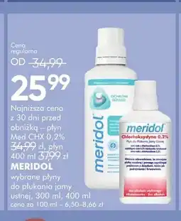 SuperPharm Płyn do płukania jamy ustnej Meridol oferta