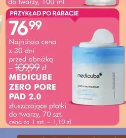 SuperPharm Złuszczające płatki do twarzy Zero Pore Pad 2,0 Medicube oferta