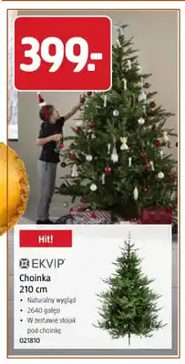 Jula Choinka 210 cm Ekvip oferta