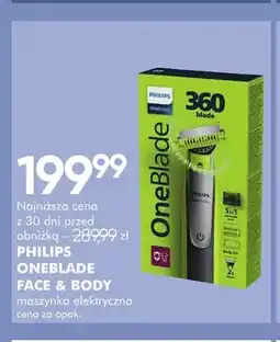 SuperPharm Maszynka elektryczna OneBlade Face & Body Philips oferta