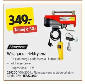Wciągarka elektryczna Hamron