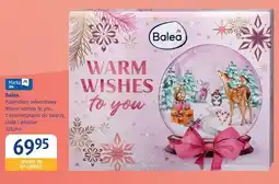 dm drogerie markt Kalendarz adwentowy Warm wishes to you z kosmetykami do twarzy ciała i włosów Balea oferta