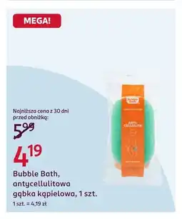 Rossmann Antycellulitowa gąbka kąpielowa Bubble Bath oferta