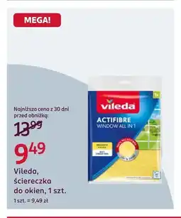Rossmann Ściereczka do okien Vileda oferta