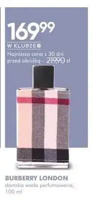 SuperPharm Woda perfumowana damska Burberry London oferta