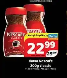 Delfin Kawa rozpuszczalna Nescafe Classic oferta