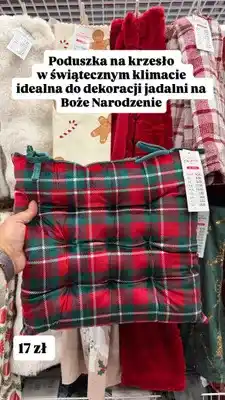 Pepco Poduszka na krzesło Pepco Christmas oferta