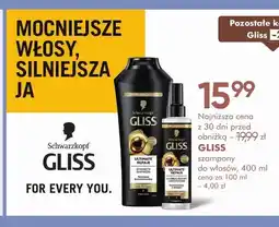 SuperPharm Szampon do włosów Schwarzkopf Gliss oferta