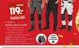 Jula Spodnie robocze męskie Bluewear oferta