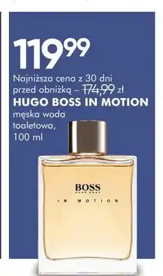 SuperPharm Woda toaletowa męska Hugo Boss In Motion oferta