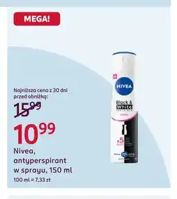 Rossmann Antyperspirant w sprayu Nivea oferta