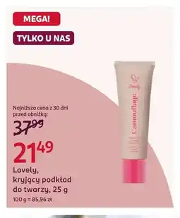 Rossmann Kryjący podkład do twarzy Lovely oferta