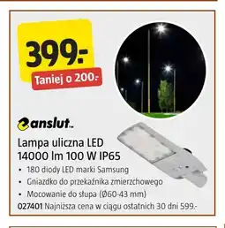 Jula Lampa uliczna LED Anslut oferta