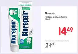 Rossmann Pasta do zębów ochronna Biorepair oferta