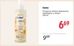 Rossmann Kuracja do włosów ekspresowa nawilżająca w spray'u Isana oferta