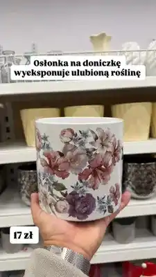 Pepco Osłonka na doniczkę w kwiaty oferta