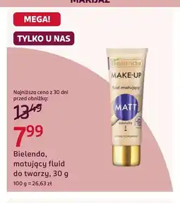 Rossmann Matujący fluid do twarzy Bielenda oferta