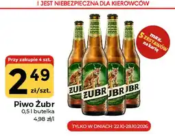 Społem Częstochowa Piwo Żubr oferta