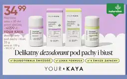 SuperPharm Dezodorant pod pachy i biust Your Kaya oferta