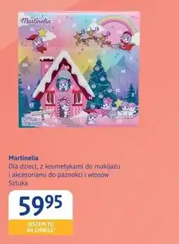 dm drogerie markt Kalendarz adwentowy dla dzieci z kosmetykami do makijażu i akcesoriami Martinelia oferta