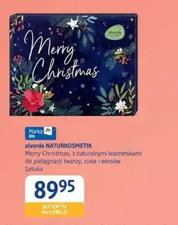 dm drogerie markt Kalendarz adwentowy Merry Christmas alverde NATURKOSMETIK oferta