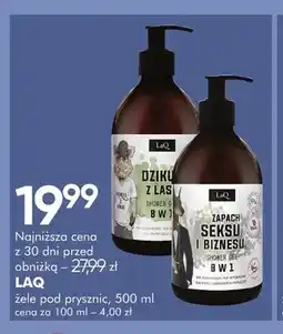SuperPharm Żel pod prysznic Dzikus z lasu LaQ oferta